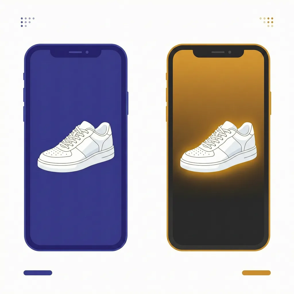 so sánh chuẩn ảnh giày Shopee và TikTok Shop